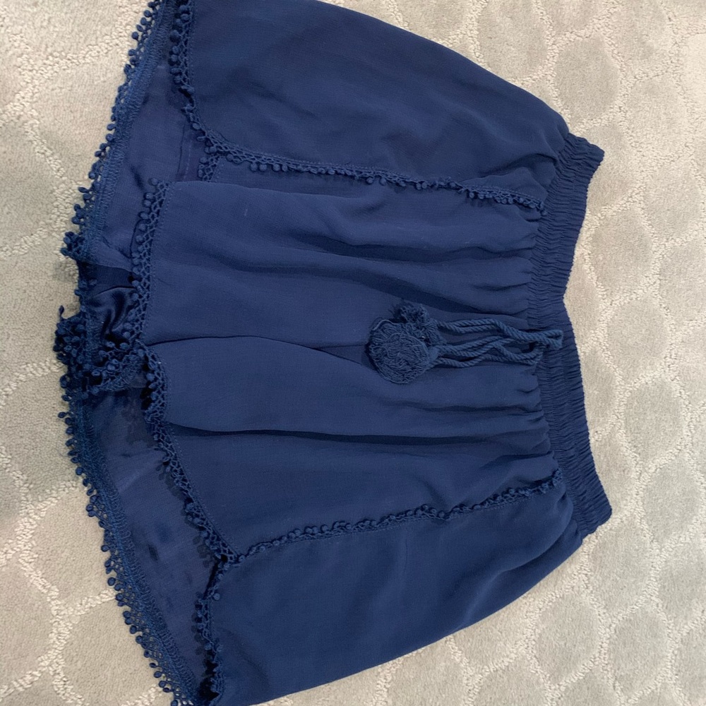 Navy blue shorts